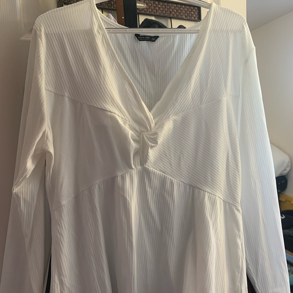white top